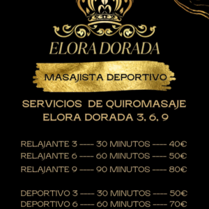 MASAJE ELORA DORADA 3,6,9